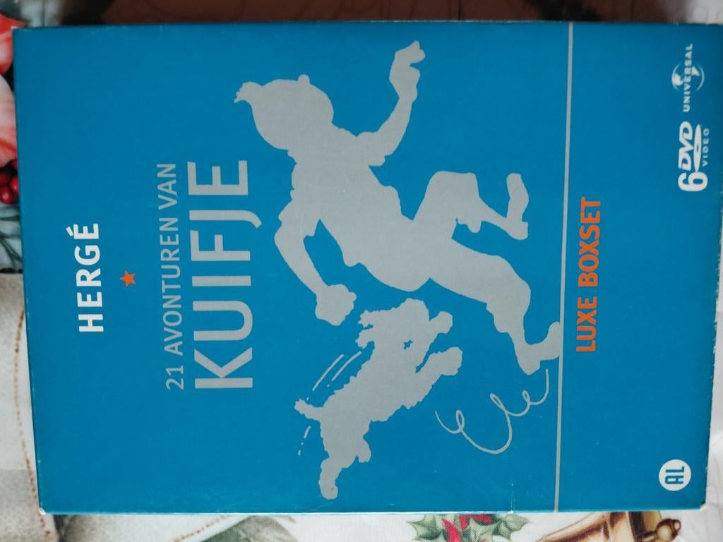 Dvdbox kuifje, Ophalen of Verzenden, Zo goed als nieuw, Boxset