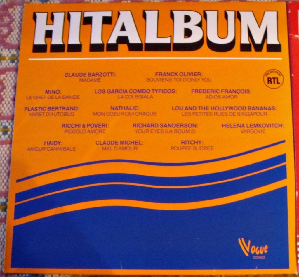 Hitalbum - LP - 1983 - Vogue ‎– 025003 - Belgium / Belgique, CD & DVD, Vinyles | Compilations, Utilisé, Pop, 12 pouces, Enlèvement ou Envoi