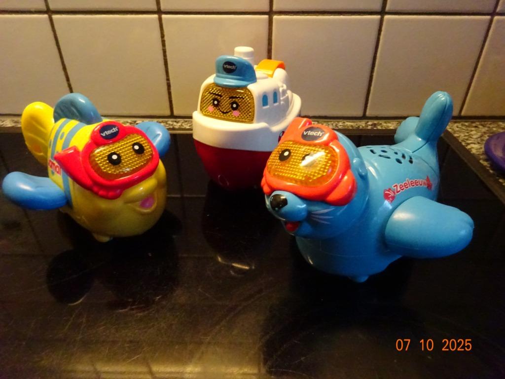 Blub Blub  Vtech Stijn Sleepboot,vis, ziva. Licht!Geluid!, Kinderen en Baby's, Ophalen of Verzenden
