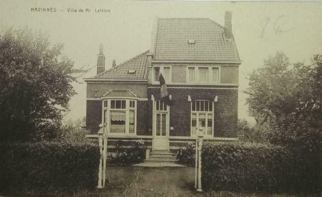 Carte postale Havinnes  Villa de Mr Lefèbre (Tournai), Collections, Cartes postales | Belgique, Enlèvement ou Envoi, Non affranchie