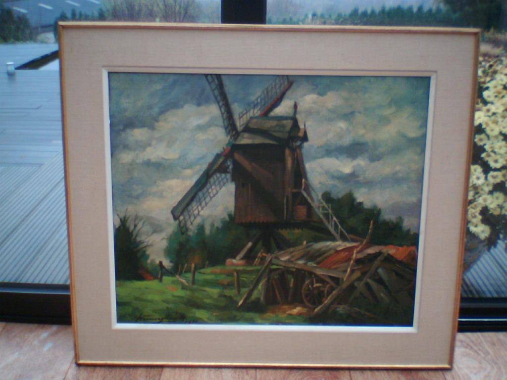 Schilderij MARCEL HENNEGHIEN, Ophalen