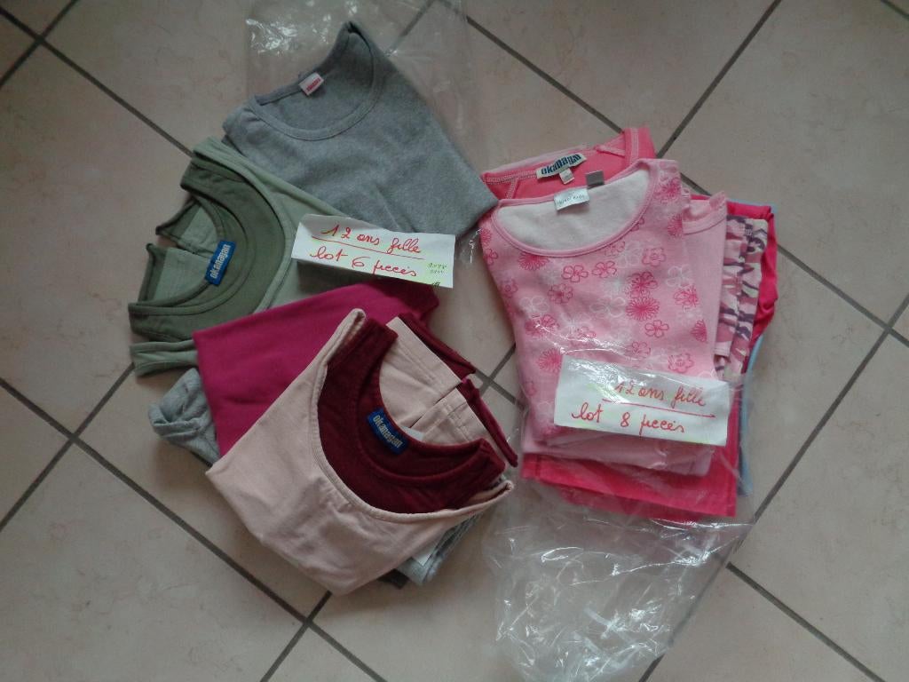 Lot de vêtements 12 ans. 14 pièces, Verzenden, Gebruikt, Maat 152