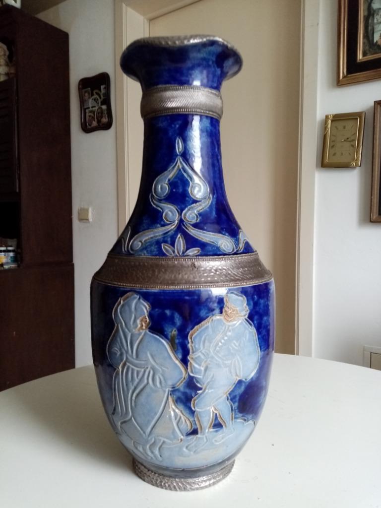 Antieke Vaas Breughel, Antiek en Kunst, Ophalen