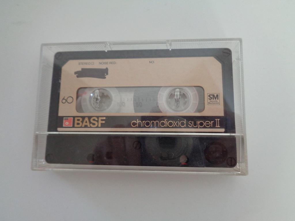 K7 audio enregistrables. BASF 60 Chromdioxid Super, Envoi, Utilisé, Autres genres, Pré-enregistrées