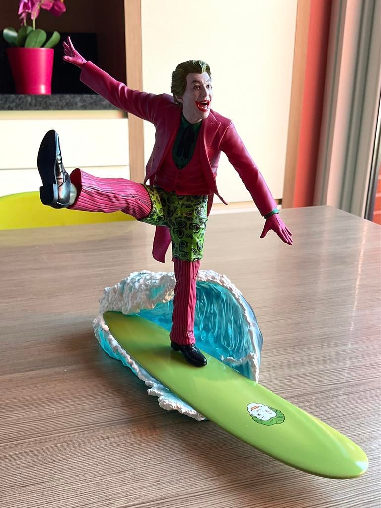 Figurine Iron Studios Batman 66 The Joker Surf BDS Art 1/10, Verzamelen, Ophalen of Verzenden, Zo goed als nieuw