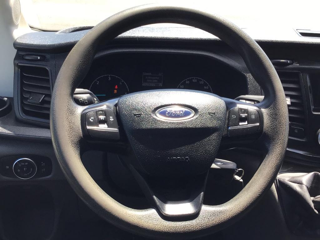 ford transit laadbak 7plaatsen 2019 trekhaak 15950e ex, Entreprise, 7 places, Boîte manuelle, Noir