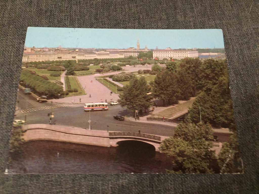 Oude postkaart Rusland 003 Mapcobo, Ophalen of Verzenden, Gestempeld