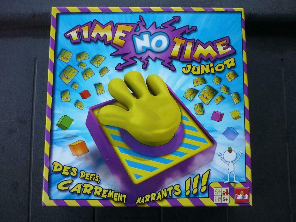 Jeu de société - Time no time Junior - Goliath, Trois ou quatre joueurs, Enlèvement ou Envoi, Utilisé, Goliath