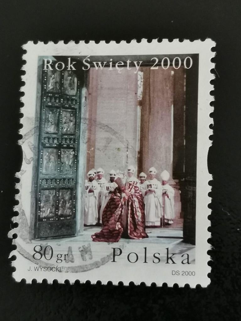 Polen 2000 - Paus Johannes Paulus II, Ophalen of Verzenden, Polen, Gestempeld