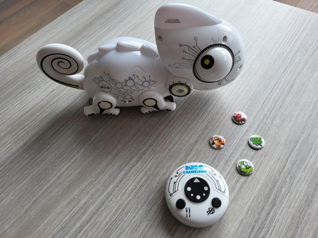 Robot kameleon, Ophalen, Zo goed als nieuw