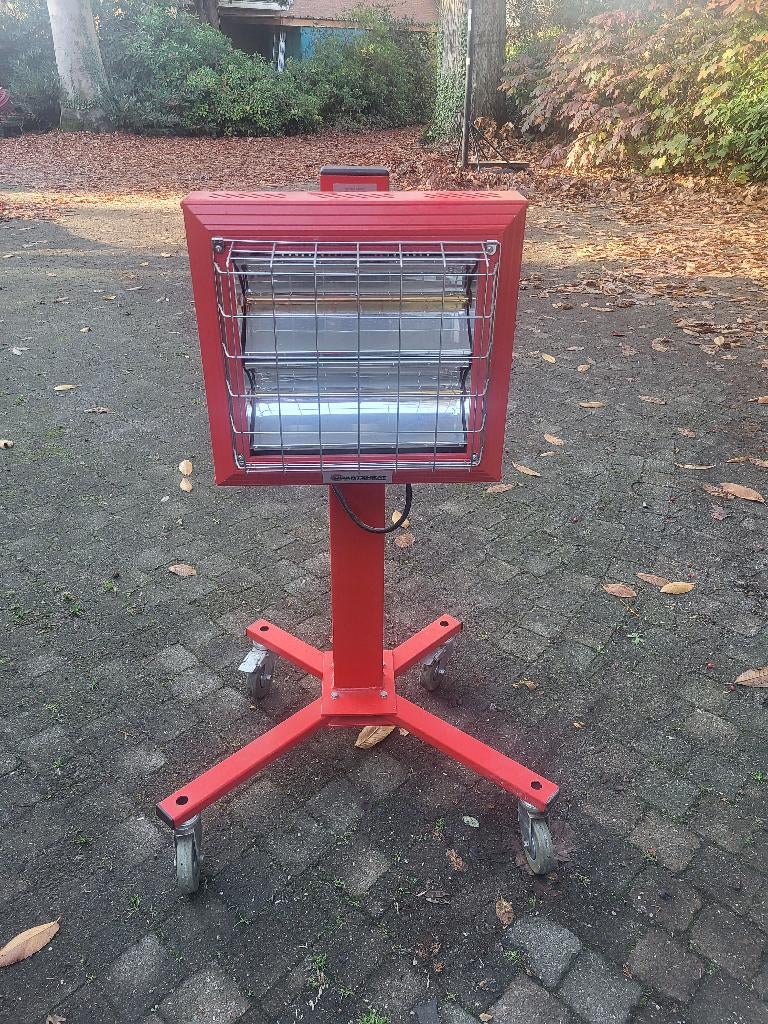 Infra Rood mobiele bouwstraler Tansun 2 x 2kW, Ophalen, Zo goed als nieuw, Infrarood, Onderdelen