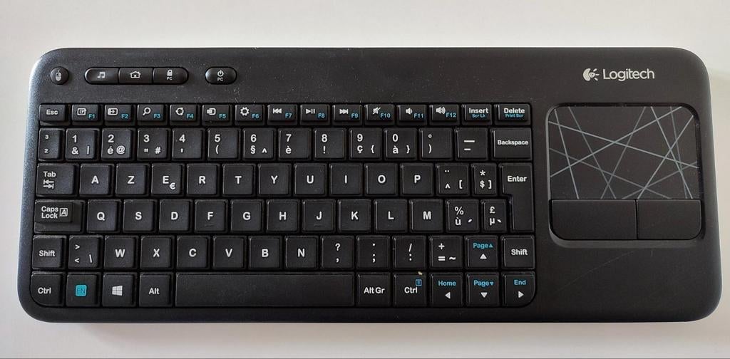 Clavier sans fil, Enlèvement ou Envoi, Logitech, Azerty, Comme neuf