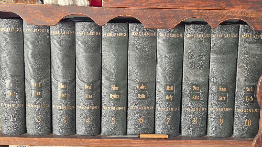 Grand Larousse Encyclopédique (10 volumes), Série complète, Général, Enlèvement, Utilisé