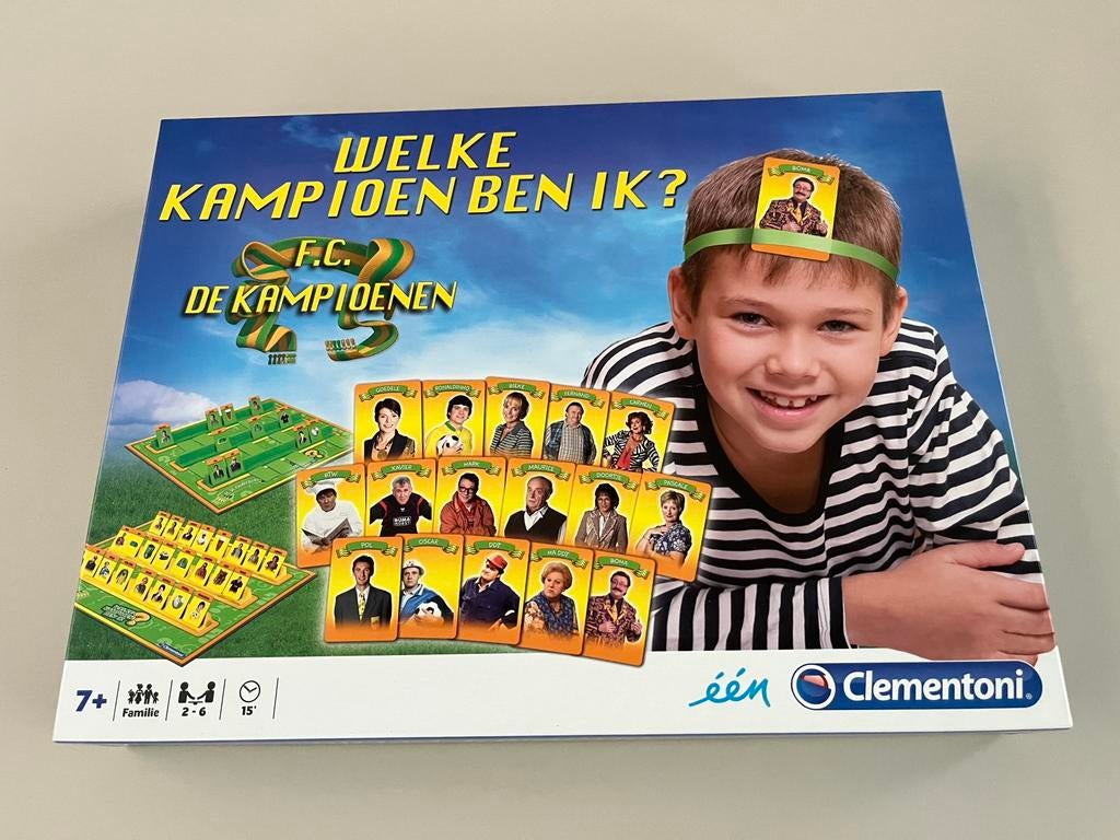 FC De Kampioenen spel: welke kampioen ben ik?, Hobby en Vrije tijd, Een of twee spelers, Ophalen of Verzenden, Zo goed als nieuw