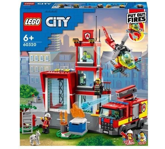 NEW SEALED LEGO City Brandweerkazerne - 60320, Kinderen en Baby's, Speelgoed | Duplo en Lego, Ophalen of Verzenden, Nieuw, Lego