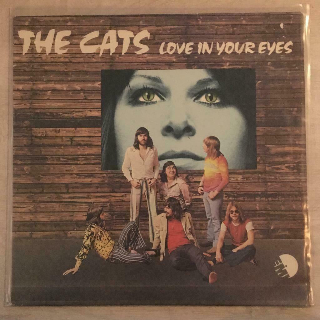 LP The Cats - Love In Your Eyes (EMI 1974) VG+, Envoi, Utilisé, 12 pouces, Pop rock
