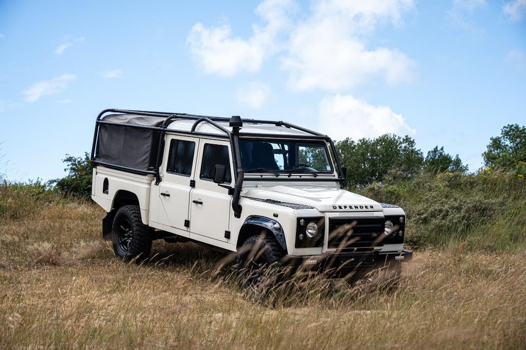 2009 Land Rover defender 130 tdci, Auto's, 90 kW, 4 cilinders, Wit, Leder