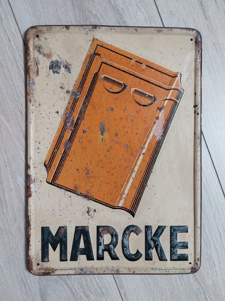 Panneau publicitaire Jofico Marcke tin 1930, Enlèvement ou Envoi
