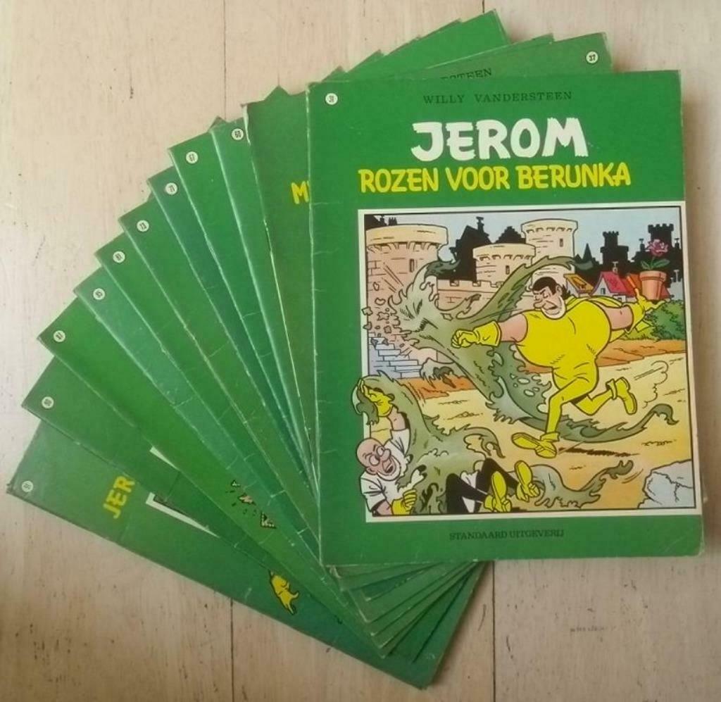 strips Jerom, Boeken, Ophalen