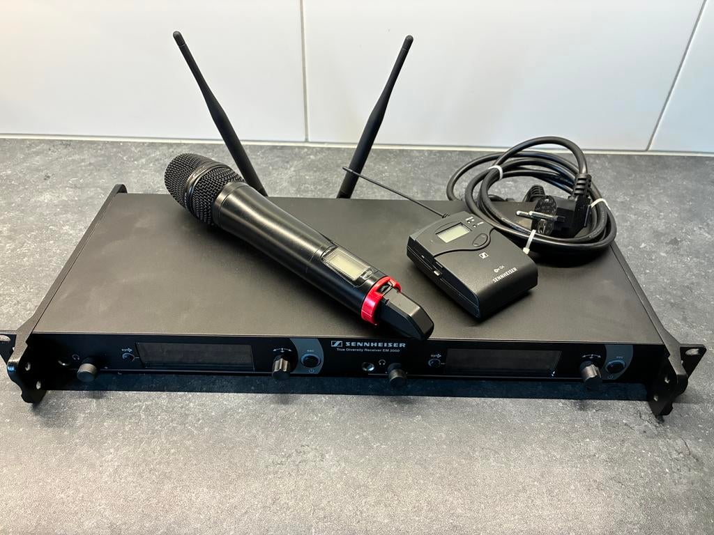 Sennheiser EM2050 + SKM2000 + SK100 G4, A-band, Enlèvement ou Envoi, Comme neuf
