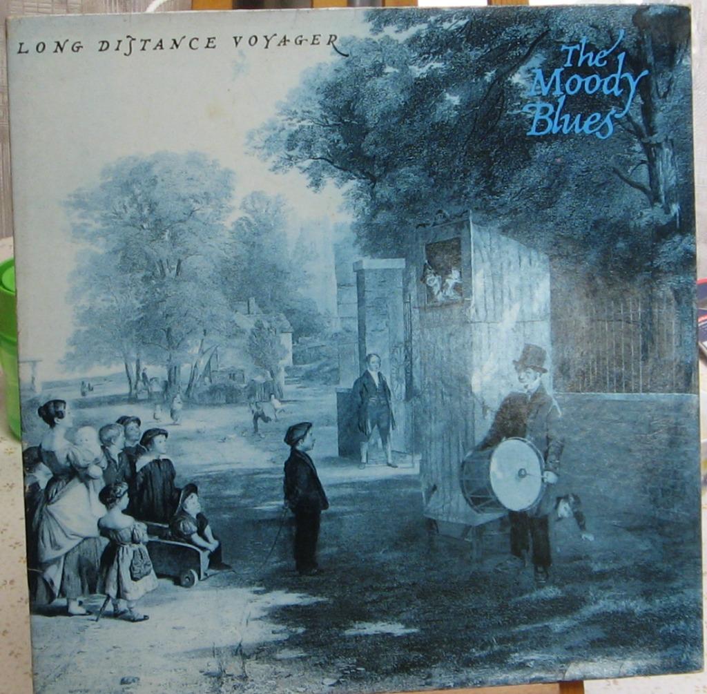 Dubbel Lp The Moody Blues - Love Distance Voyager, Enlèvement ou Envoi, Utilisé, 12 pouces, Pop rock