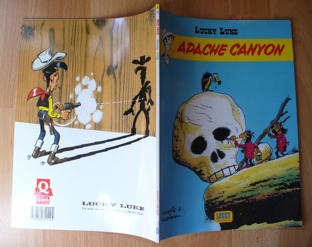 ÉDITION QUICK LIMITÉE LUCKY LUKE - APACHE CANYON - MORRIS, Livres, BD, Comme neuf, Une BD, Enlèvement ou Envoi