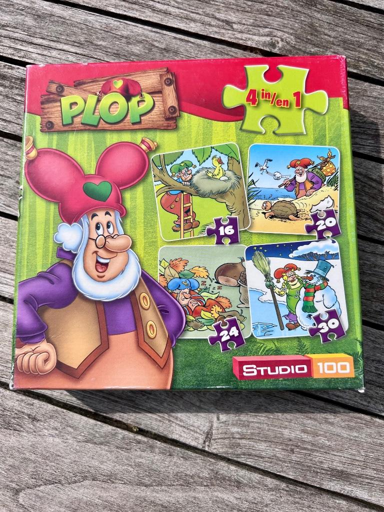 Puzzel plop 4 in box, Enlèvement, Comme neuf