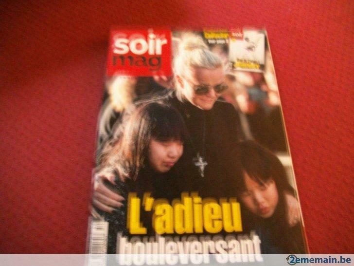 revue soir mag. johnny hallyday., Livres, Envoi, Neuf