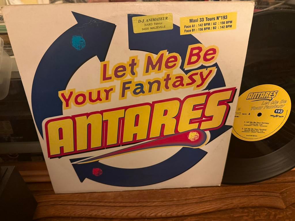 Let Me Be Your Fantasy, Cd's en Dvd's, Vinyl | Overige Vinyl, Ophalen of Verzenden, Zo goed als nieuw, 12 inch