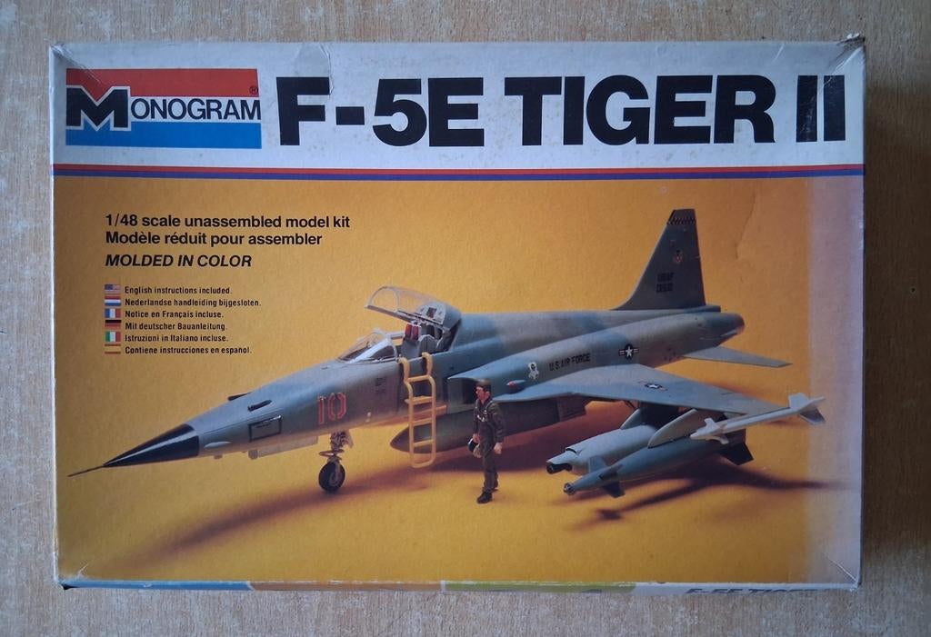F-5E Tiger 2, Monogram 1/48, Neuf, Enlèvement ou Envoi, Avion, Plus grand que 1:72