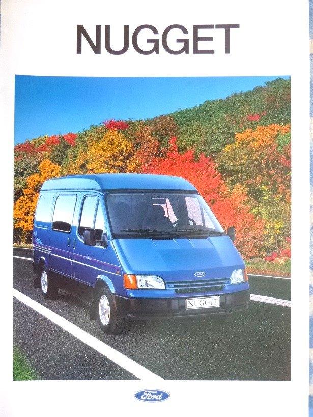 Ford Transit '92 Nugget Camper, brochure van 1/1994, Ophalen of Verzenden, Zo goed als nieuw, Ford