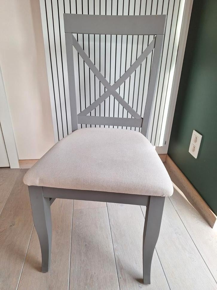 Eetkamerstoelen - 6 stuks - Landelijk, Huis en Inrichting, Ophalen, Zo goed als nieuw