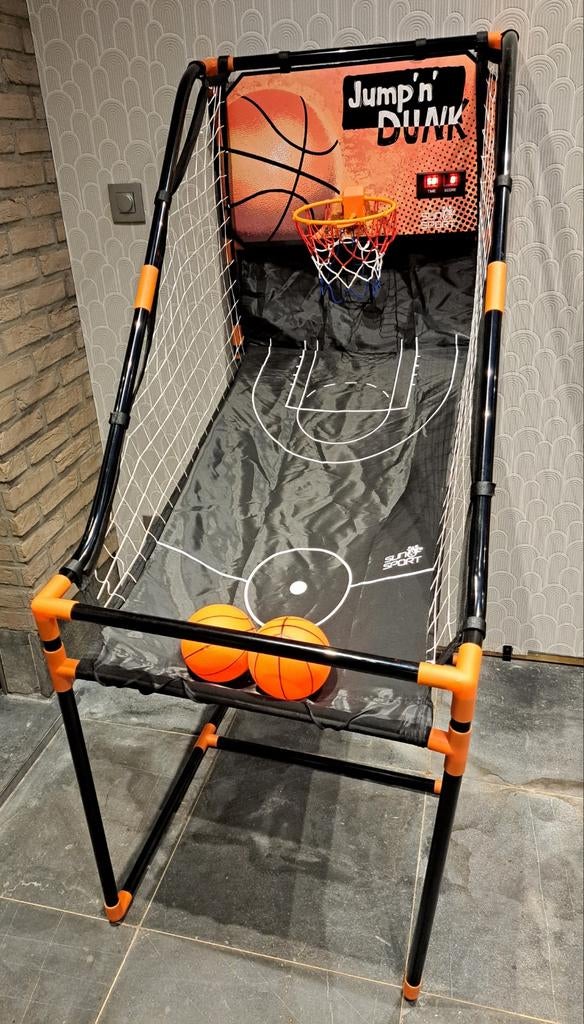 Mini basket Jump 'n' dunk, Ophalen