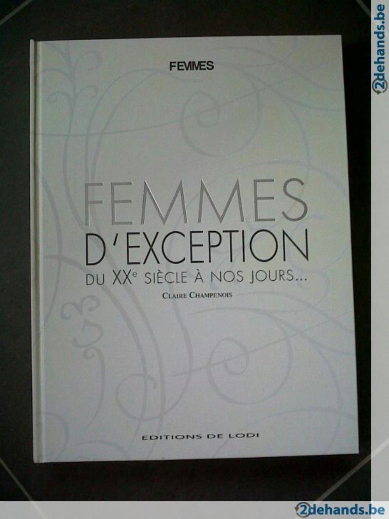 Livre Femmes d'exception du xxe siècle à nos jours., Enlèvement ou Envoi, Utilisé, Cinéma ou Adaptation TV