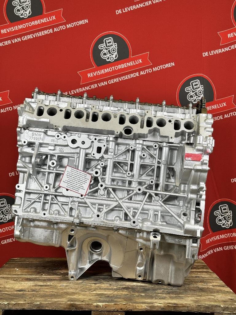 Gereviseerde Motor BMW N57 N57D30C 381PK - BMW 550d / X5 50d, Auto-onderdelen, Motor en Toebehoren, BMW, Gereviseerd, Ophalen of Verzenden