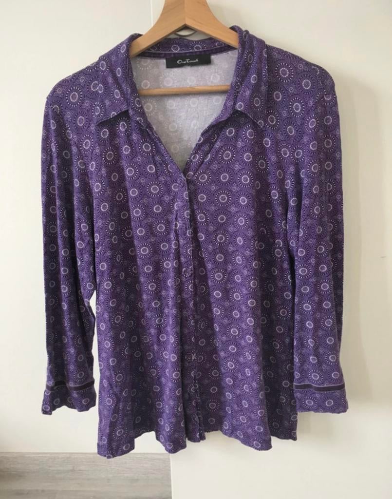 Blouse violette taille 42, Vêtements | Femmes, Taille 42/44 (L), One touch, Enlèvement ou Envoi, Porté