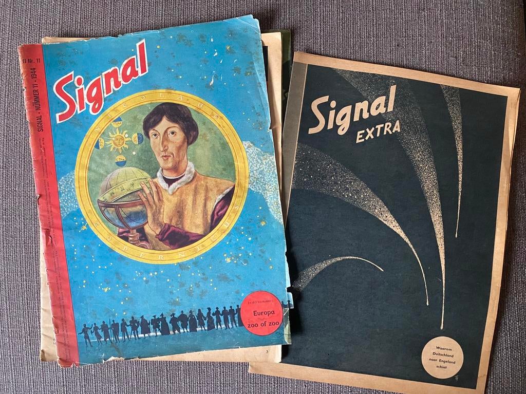 Signal ; propagandablad, Ophalen