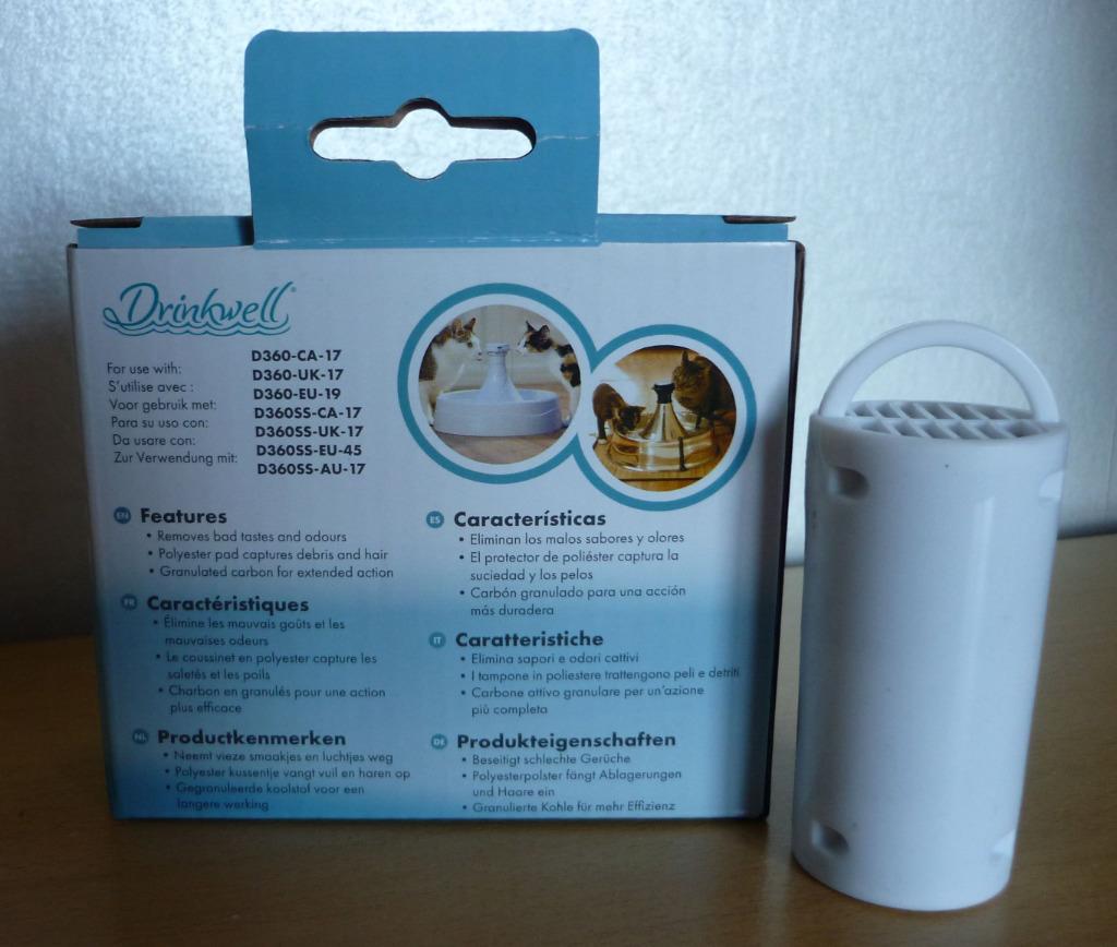 Drinkwell PetSafe Vervangende koolstoffilter 4 stuks, Ophalen of Verzenden
