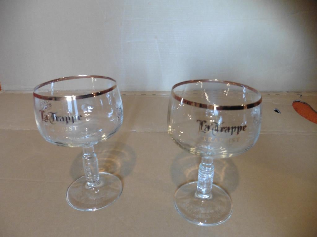 La Trappe glazen, Verzamelen, Ophalen of Verzenden, Zo goed als nieuw, Bierglas