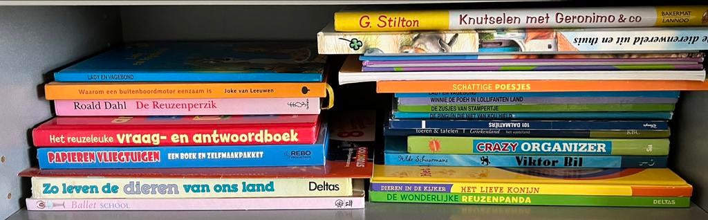 Reeks boeken voor kinderen: sprookjes,encyclopedie,verhalen, Ophalen of Verzenden, Gelezen