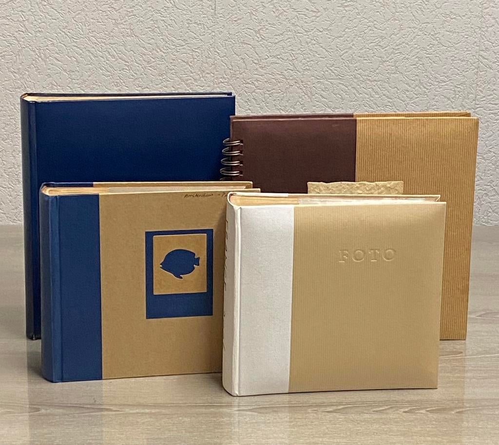 4 Ancien albums pour photos - carte postal - timbres, 3€pc, Enlèvement ou Envoi, Comme neuf