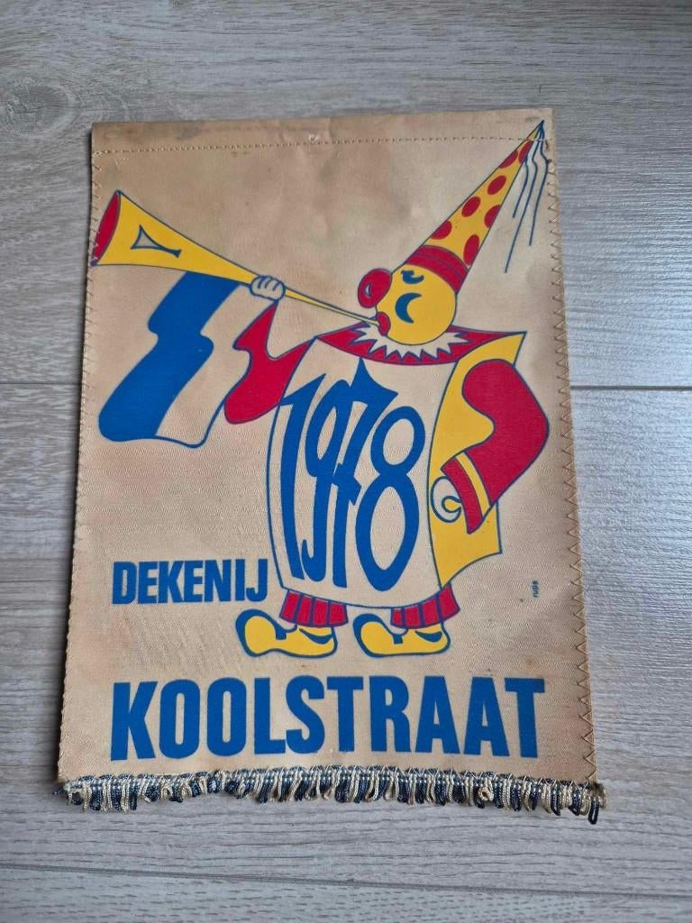 Carnaval wimpel Aalst 1978, Diversen, Ophalen of Verzenden