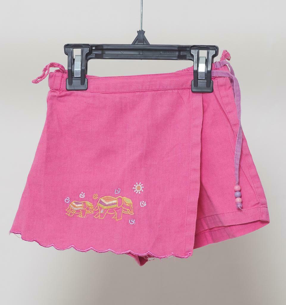 Short jupe culotte rose 4 ans, Utilisé, Fille