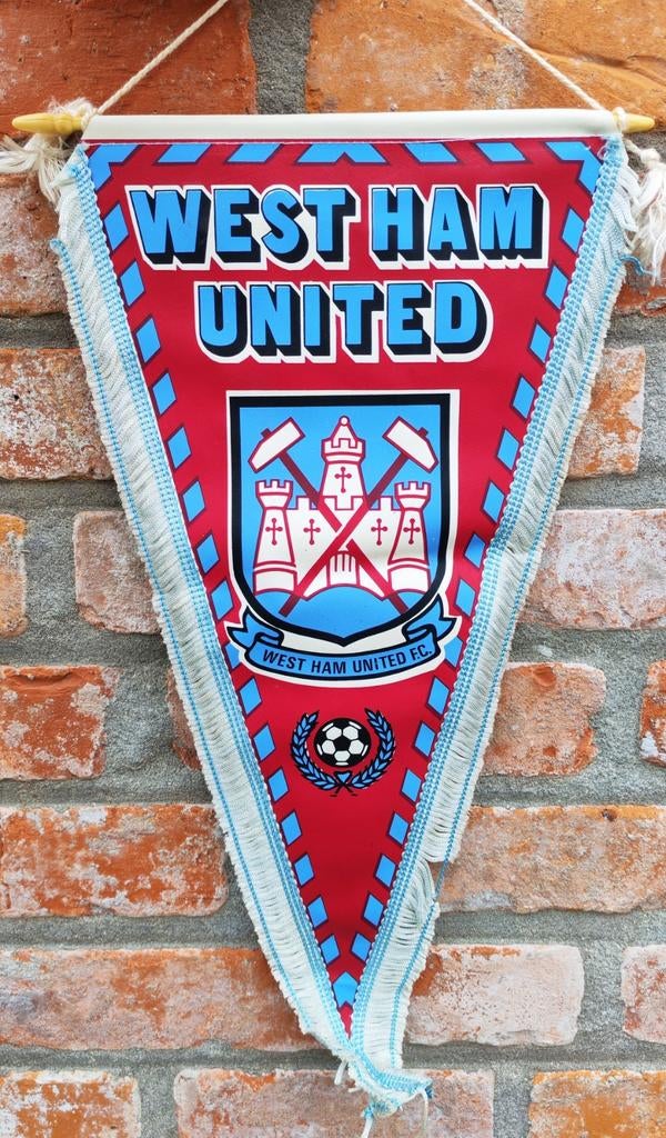 1982 West Ham unieke vintage voetbal vaandel, Enlèvement ou Envoi
