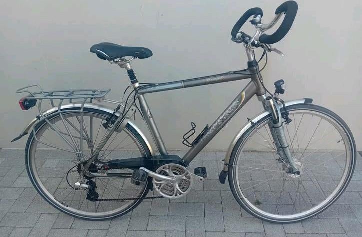 Jongensfiets Thompson 28" maat53 21speed NIEUWPRIJS 599€ 🚴‍, Versnellingen, 49 tot 53 cm, Zo goed als nieuw, Ophalen