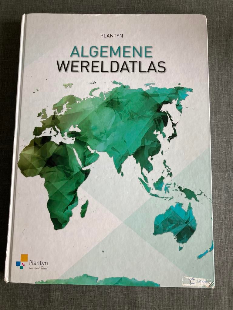 Plantyn Algemene Wereldatlas editie 2012, Ophalen of Verzenden, Zo goed als nieuw, Dirk Vanderhallen Etienne Van Hecke