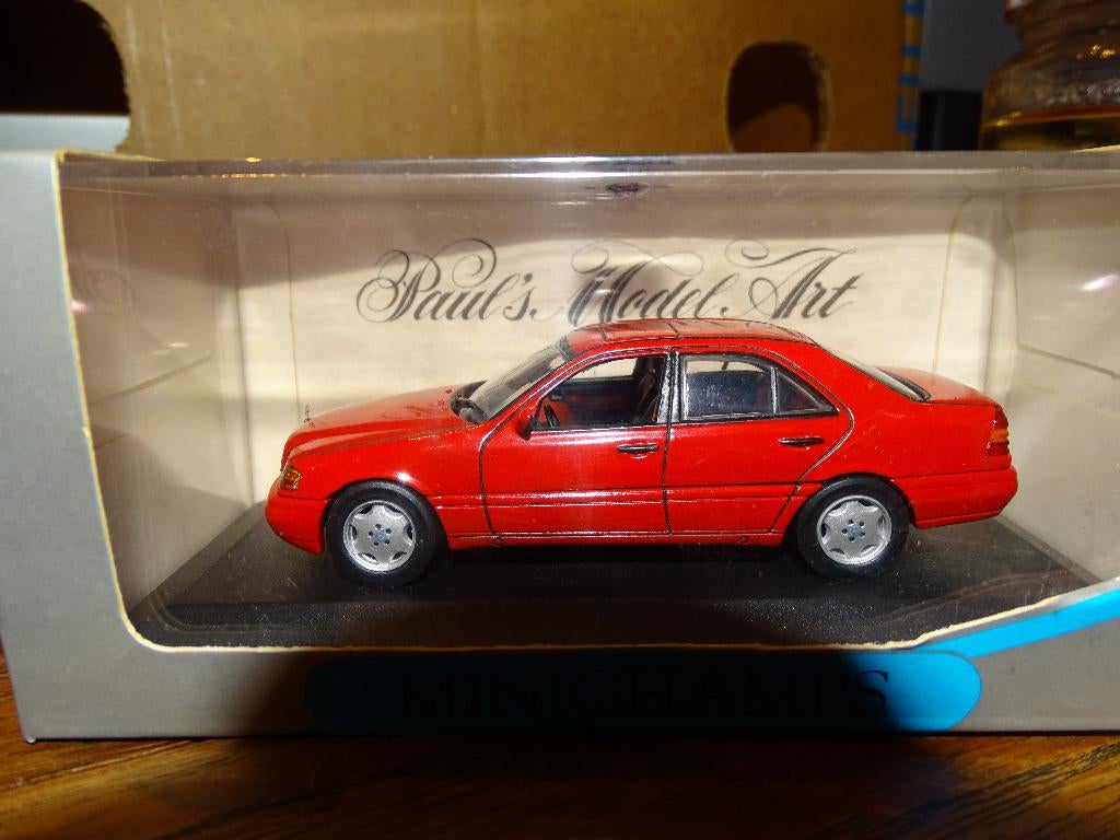 Minichamps Mercedes C 220 Classic 1/43, Ophalen of Verzenden, Nieuw, Auto, MiniChamps