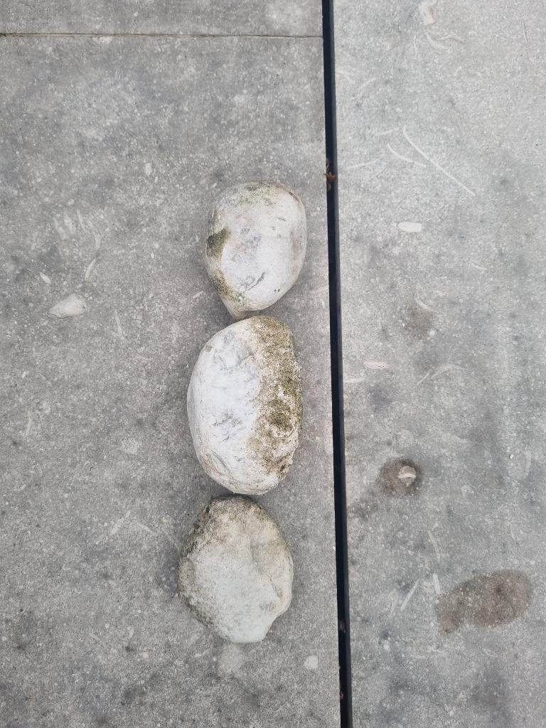carrara keien 12-18cm, Tuin en Terras, Grind, Keien en Split, Ophalen, Gebruikt, Wit, Kei