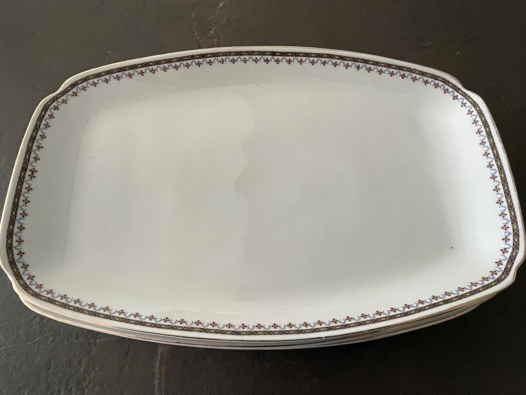 voor uw feesttafel: 3 mooie schotels, Ophalen of Verzenden, Zo goed als nieuw
