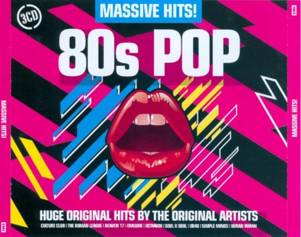 1682 - MASSIVE HITS 80'S POP - 3CD/BOX - NIEUW, CD & DVD, CD | Compilations, Neuf, dans son emballage, Pop, Envoi